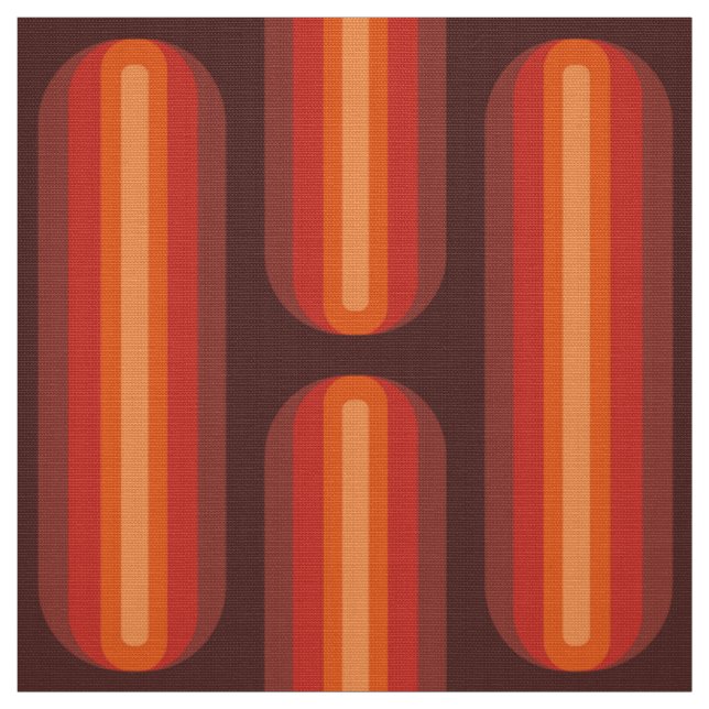 Tela Tejidos de estilo retro 60 s 70 (Retal)