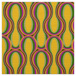 Tela Tejidos de estilo retro 60 s 70