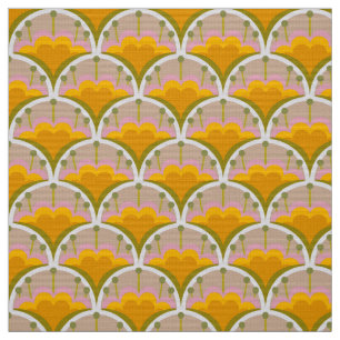 Tela Tejidos de estilo retro 60s 70s