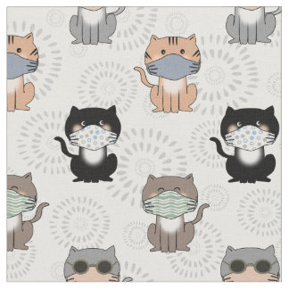 Tela Tejidos de gatos cóvidos de Guay para máscaras fac