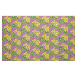Tela Tejidos de limones y limones, de corte purpura