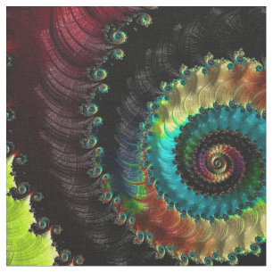 Tela Tejidos de Personalizado Fractal Art 74