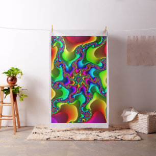 Tela Tejidos Personalizados del arte fractal 62