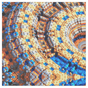Tela Tejidos Personalizados del arte fractal 78