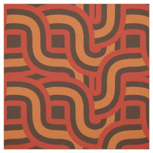 Tela Tejidos retro de color vintage de los años 70