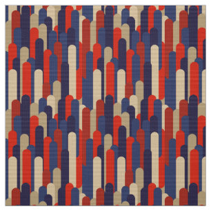 Tela Tejidos retro vintage de los años 70