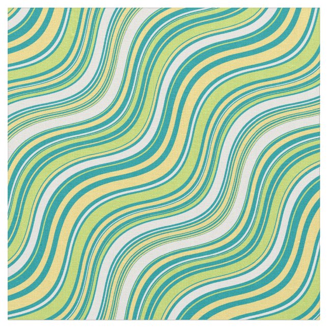 Tela Tejidos verdes de estilo moderno Boho (De cerca)