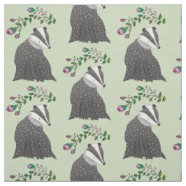 Tela Tejones florales