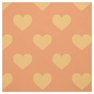 Tela Tela: Corazones anaranjados