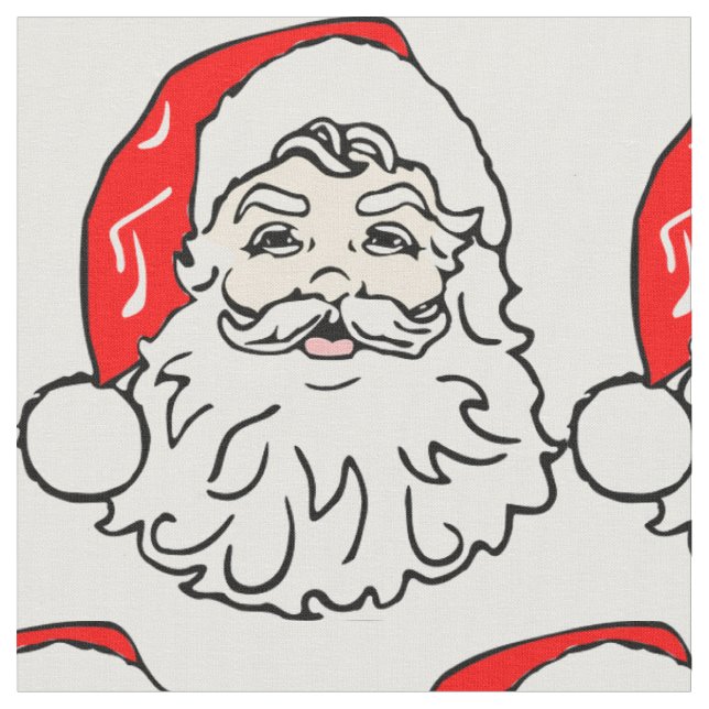Tela ¡Tela de Santa Claus! (De cerca)