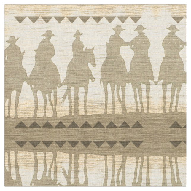 Tela Tema del oeste salvaje del caballo de los vaqueros (De cerca)
