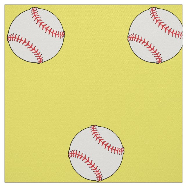 Tela temática de béisbol - HAMbyWhiteGlove (Retal)