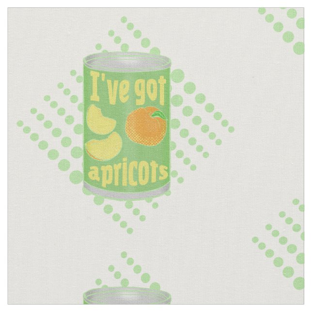 Tela Tengo albaricoques Tin de fruta (De cerca)