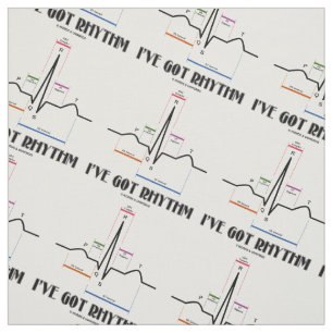 Tela Tengo el electrocardiograma del ritmo ECG EKG