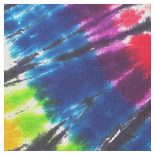 Tela Teñido anudado del caleidoscopio del arco iris