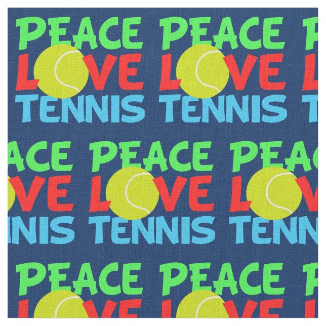 Tela Tenis de amor por la paz (De cerca)