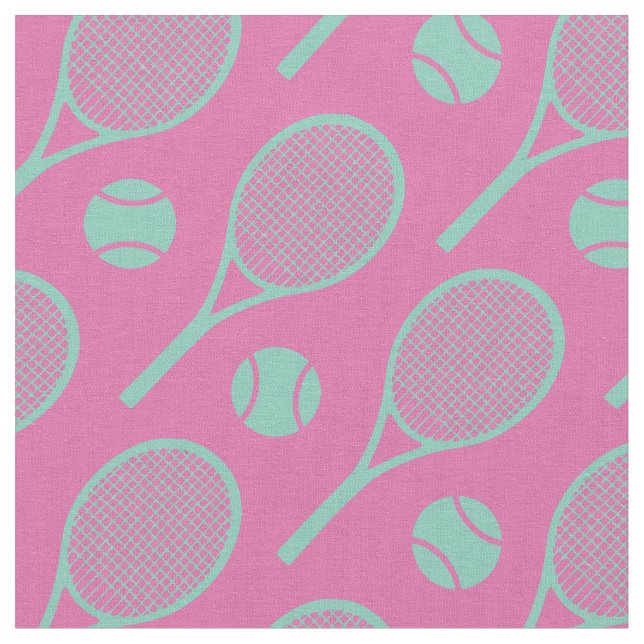 Tela 💗 🤩 🎾 Tenis de fondo rosa (De cerca)