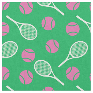 Tela Tenis: raquetas blancas - personalizable!