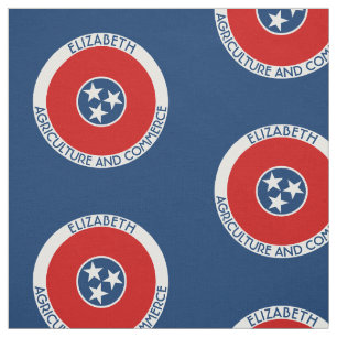 Tela Tennessee la bandera personalizada estado