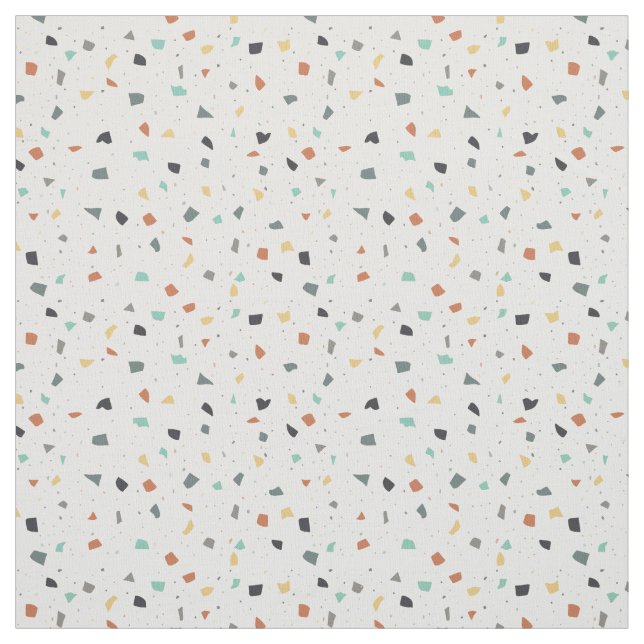 Tela Terrazzo Tile Confetti Estilo moderno Tones de la  (Retal)