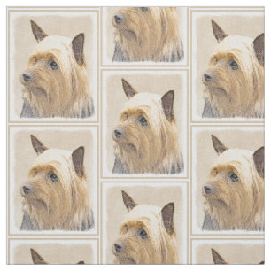 Tela Terrier sedoso que pinta - arte original lindo del