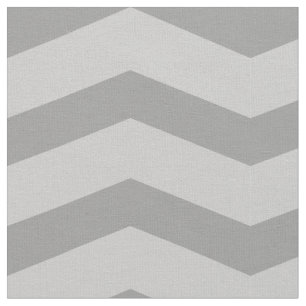 Tela textil de patrón zag de chevron zig gris