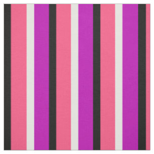 Tela Textil de rayas rosa púrpura