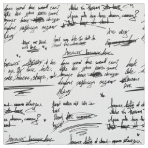 Tela texto manuscrito letra escritura garabatos dibujos