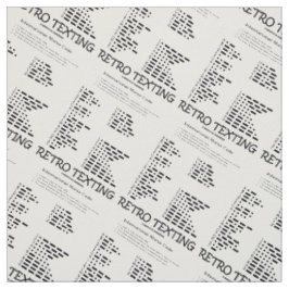 Tela Texto retro Código Morse Internacional Humor Geek
