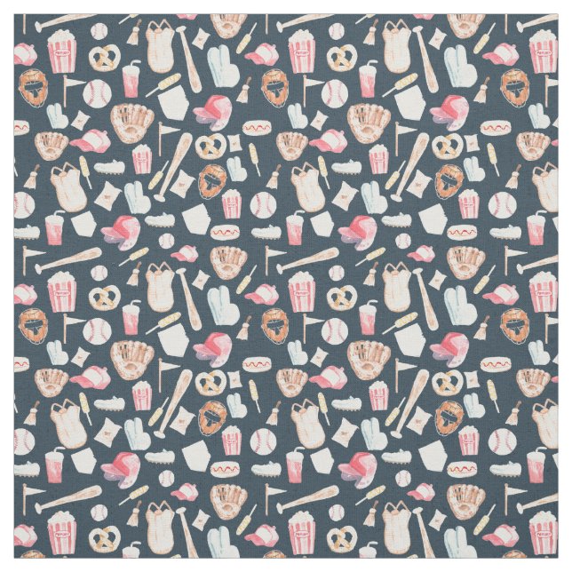 Tela Textura de la Armada de Béisbol (Retal)