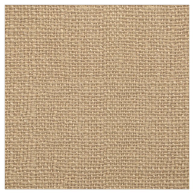 Tela Textura rústica floral simple de la arpillera (Retal)