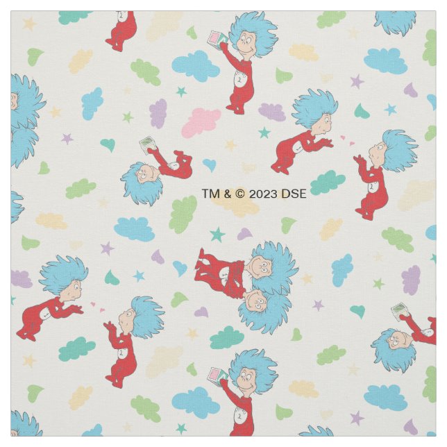 Tela Thing One Thing Two Sweet Things Pattern (Retal)