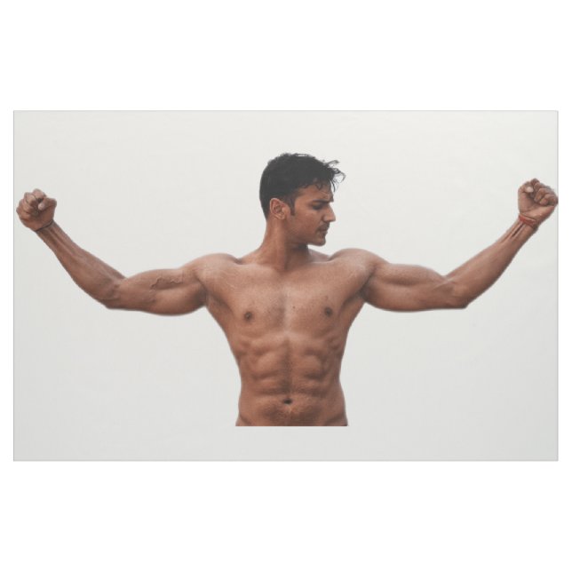 Tela Thunder_Cov Modelo De Fitness Masculino (Yarda)
