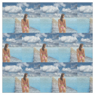 Tela Thunder_Cove, Chica de bikini