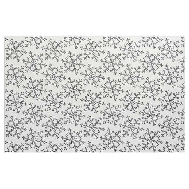 Tela Thunder_Cove con copos de nieve ("Cuarto gordo" (fat quarter))