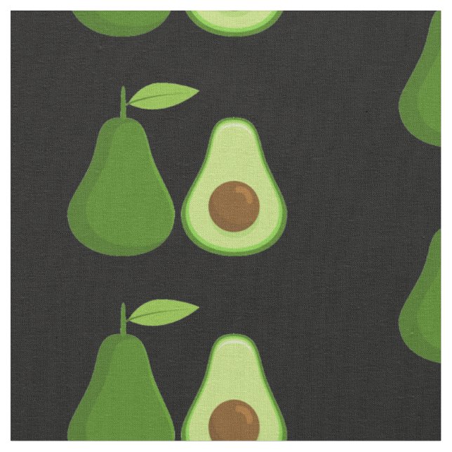 Tela Thunder_Cove de diseño de aguacate Lover (De cerca)