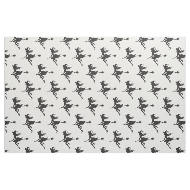 Tela Thunder_Cove de Halloween de Brujas Negras ("Cuarto gordo" (fat quarter))