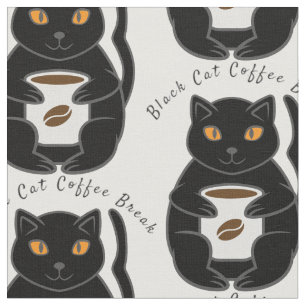 Tela Thunder_Cove de rotura de café para gato negro