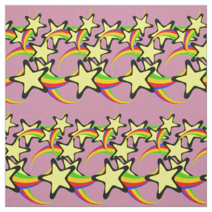 Tela Thunder_Cove, estrellas de tiro arcoiris
