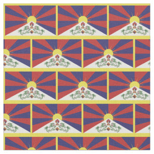 Tela Tíbet & Tibetan Flag Fabric moda / Himalayas