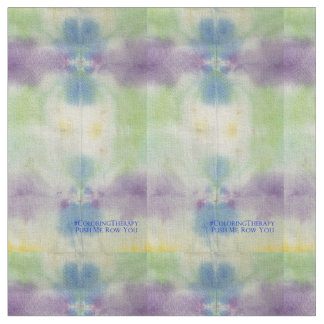 Tela Tie-Dye Push Me Row You fabric
