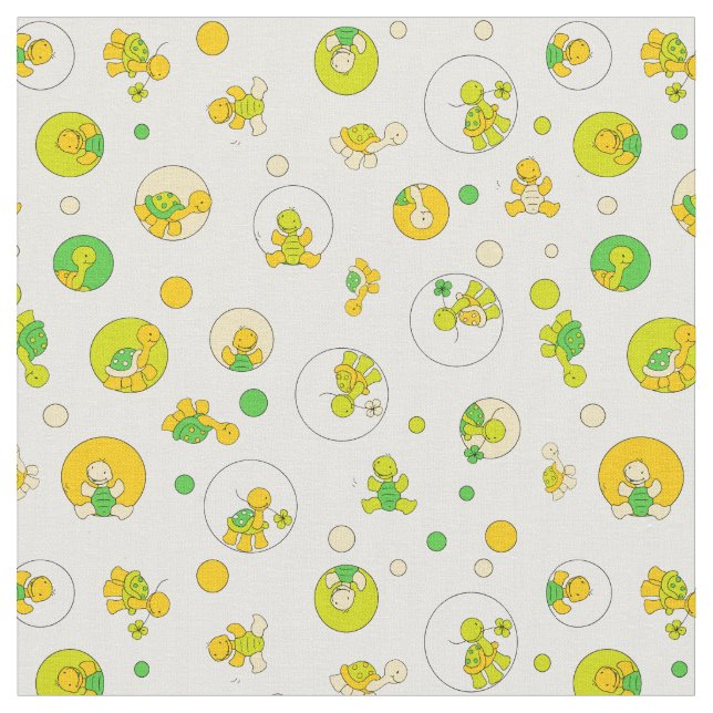 Tela Tiempo de la tortuga (De cerca)