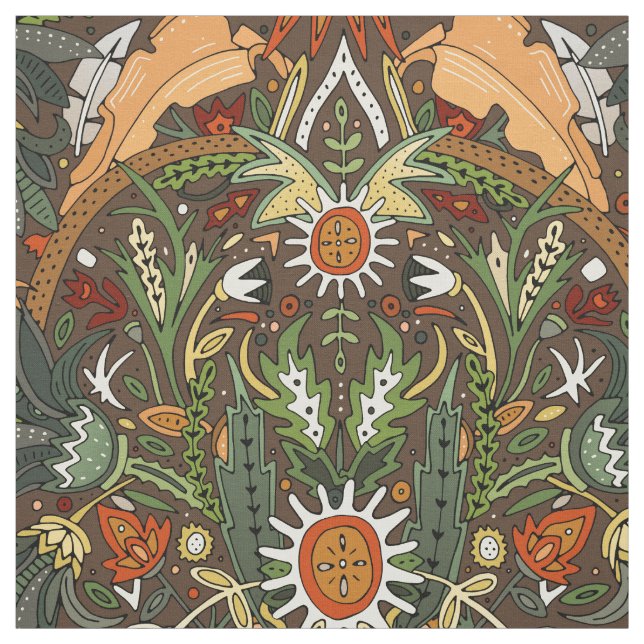 Tela Tierra damáscara de Victoria (Retal)