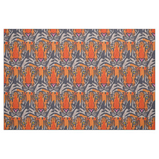Tela Tiger - Ivory Linen Fabric