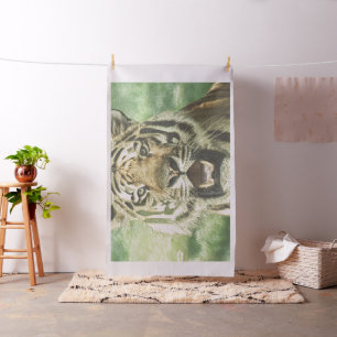Tela tigre metalizado