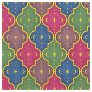 Tela Tile marroquí celeste (pequeña escala)