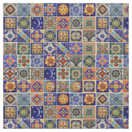 Tela Tile mexicano colorido tejido suroeste Talavera