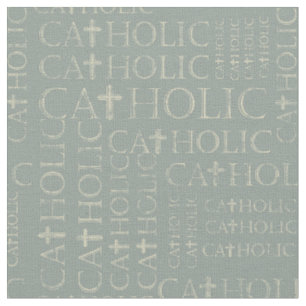Tela tipografía católica