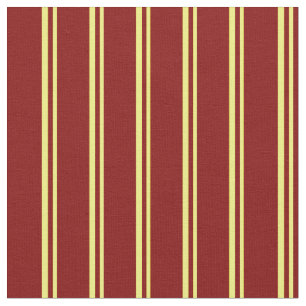 Tela Tiras amarillas y marrones