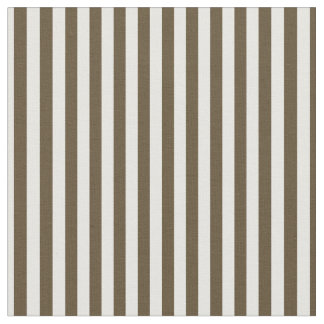 Tela Tiras de café marrón y blanco